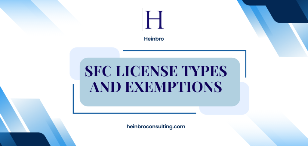 Guide for SFC License Types