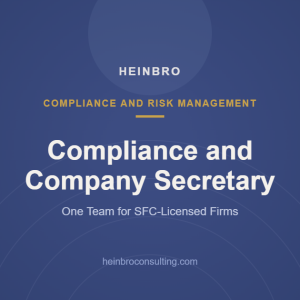 SFC compliance and company secretary handled by one team for a Hong Kong licensed firm